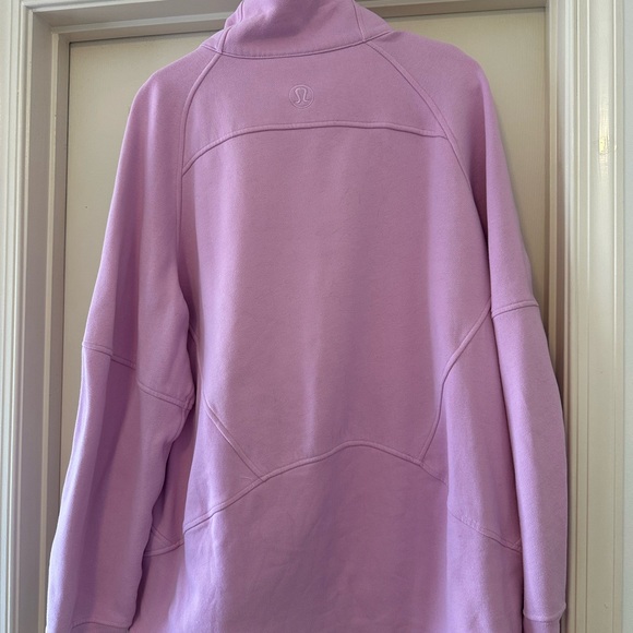 Lululemon 1/2 zip oversized long scuba - Picture 4 of 5